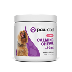 Pet CBD Calming Soft Chews for Dogs - Turkey - 150 mg - 30 Count