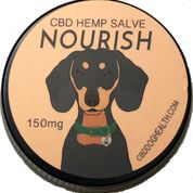 NOURISH Full Spectrum Hemp Extract (CBD) Salve: Dry Paws, Elbows and Nose - 150 mg CBD per 1 FL OZ