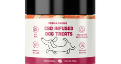 Verma Farms CBD Steak Bites Dog Treats 100 mg